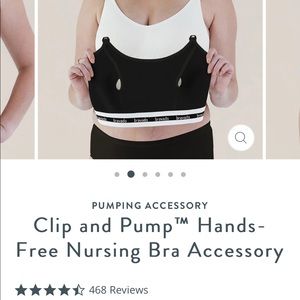 Bravado clip and pump hands free nursing bra attachment (2 of them)